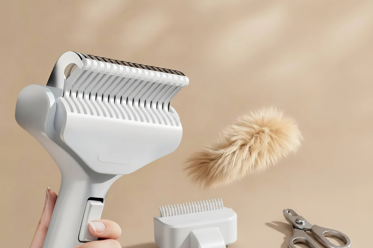 PawHauz™ Self-Cleaning Deshedding Brush